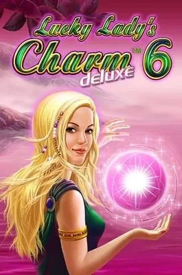 17175842461Image "Lucky Lady's Charm 6" – Slot de jeu "Lucky Lady's Charm 6" avec une jolie femme blonde en robe verte, tenant une boule de cristal magique, symbolisant la chance00_400x600luckyladyscharmdeluxe6